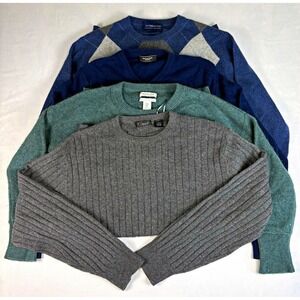 100% Cashmere Sweater Lot (4) Designer Brands Rachel Zoe Davis & SquireMantovani